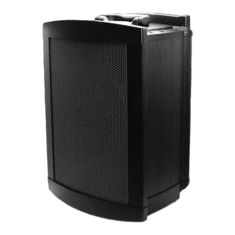 Paso Sound Products WPSS 100 Installation manual and operating instructions