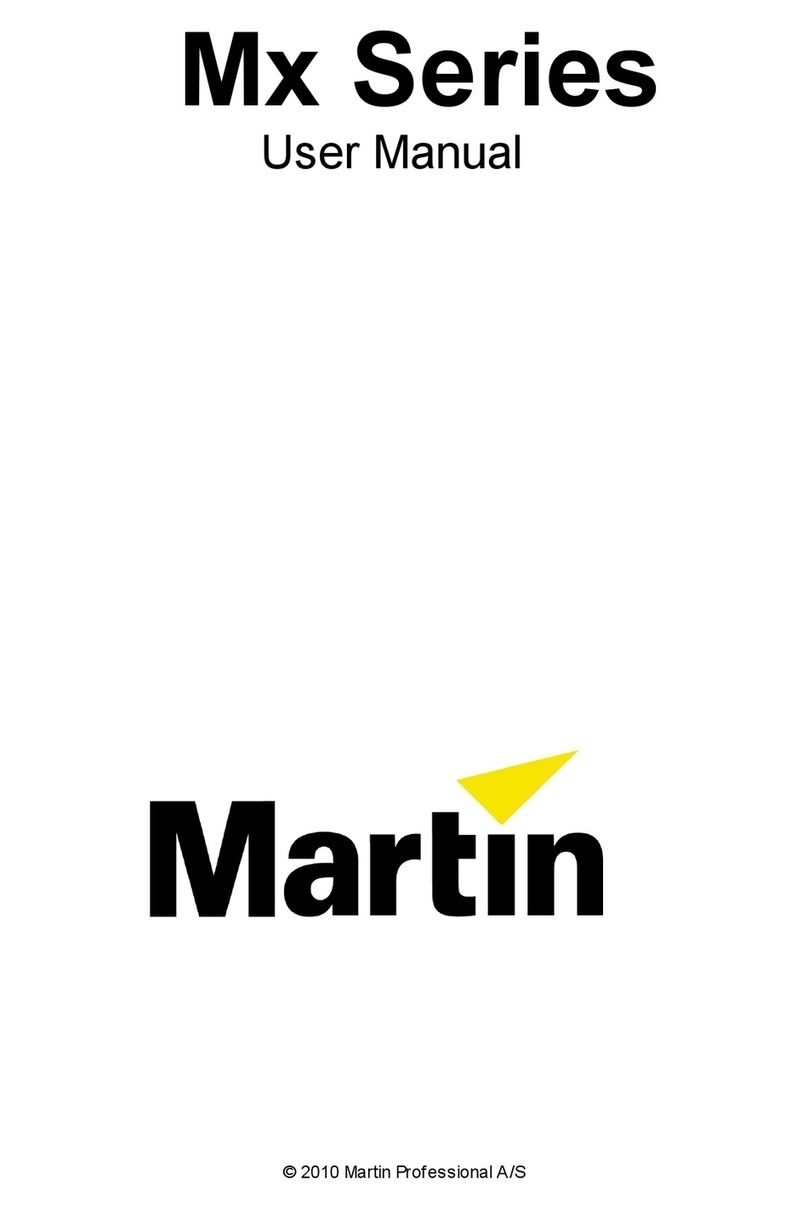 Martin Mx series user manual