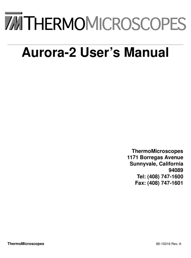 ThermoMicroscopes Aurora-2 user manual