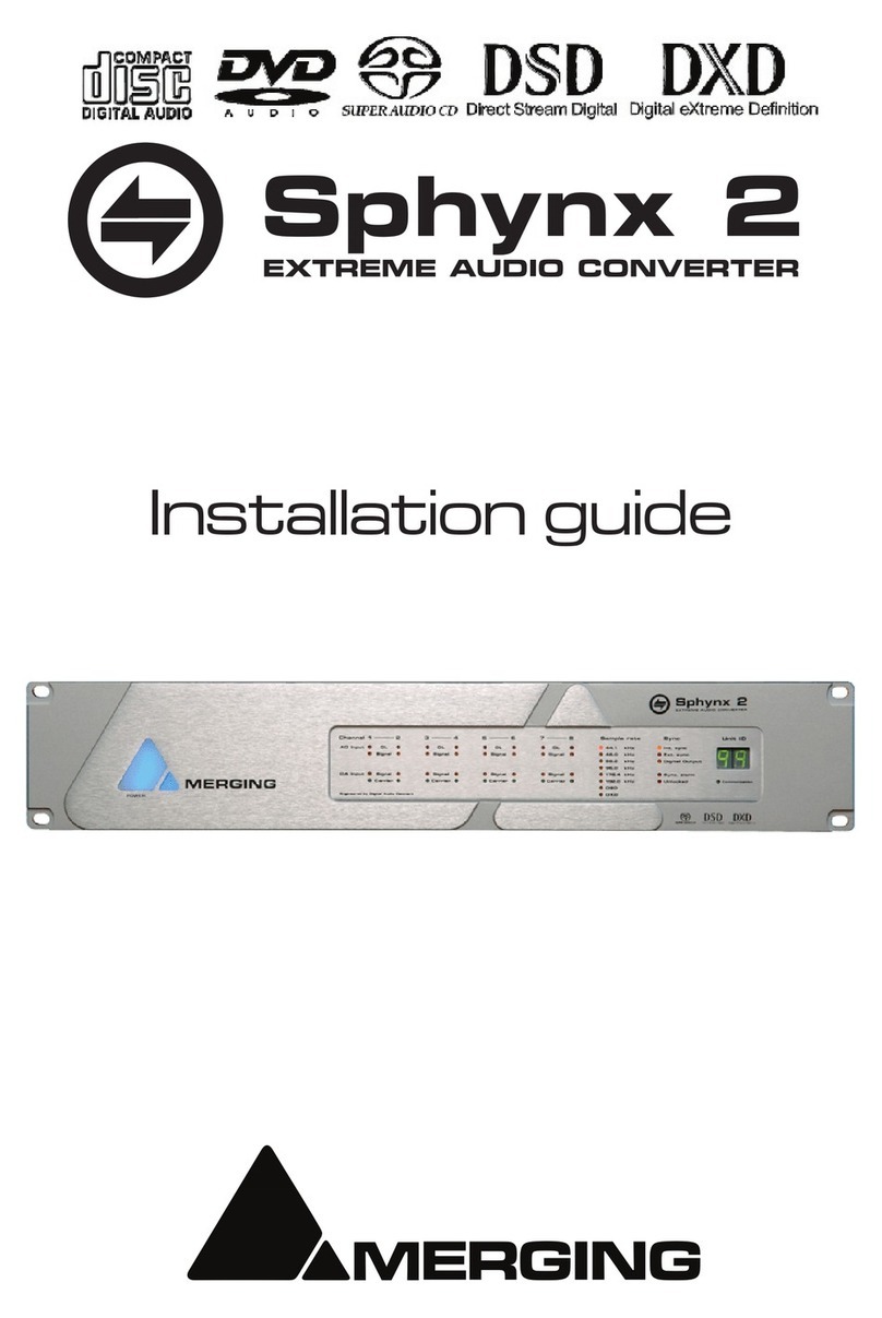 Merging Sphynx 2 installation guide