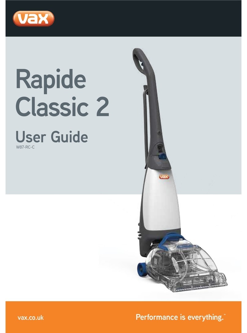 Vax W87-RC-C User manual Vax W87-RC-C User manual