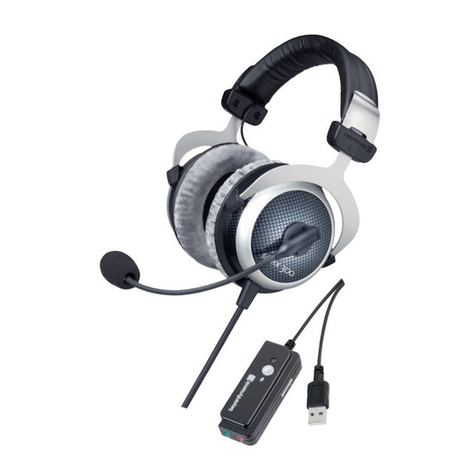 Beyerdynamic Headzone Game operating instructions