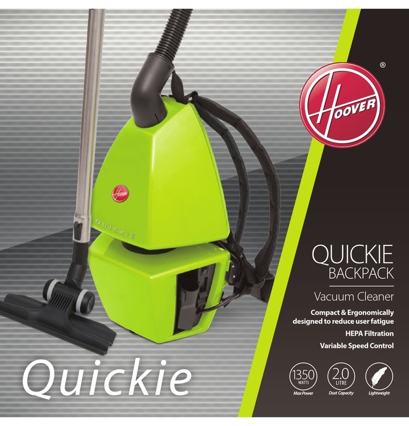 Hoover Quickie User manual