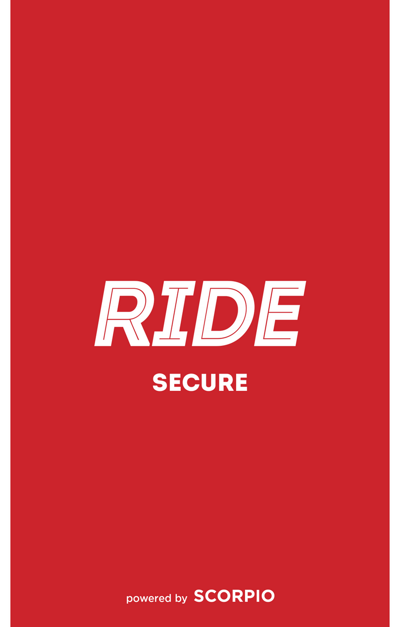 Scorpio Ride secure installation manual