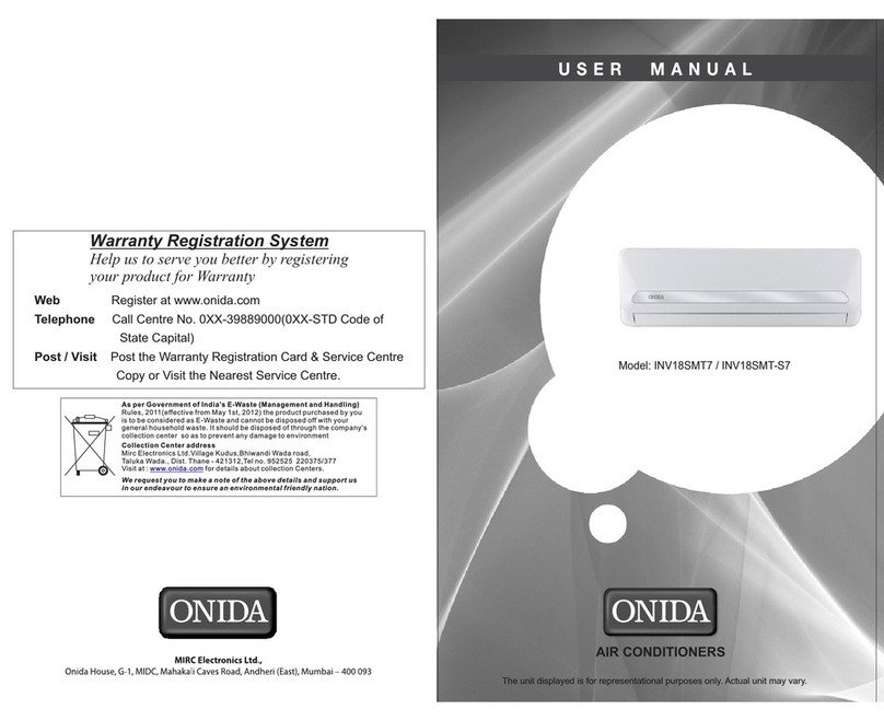 Onida INV18SMT7 User manual Onida INV18SMT7 User manual