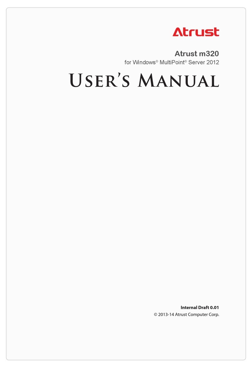 Atrust m320 user manual