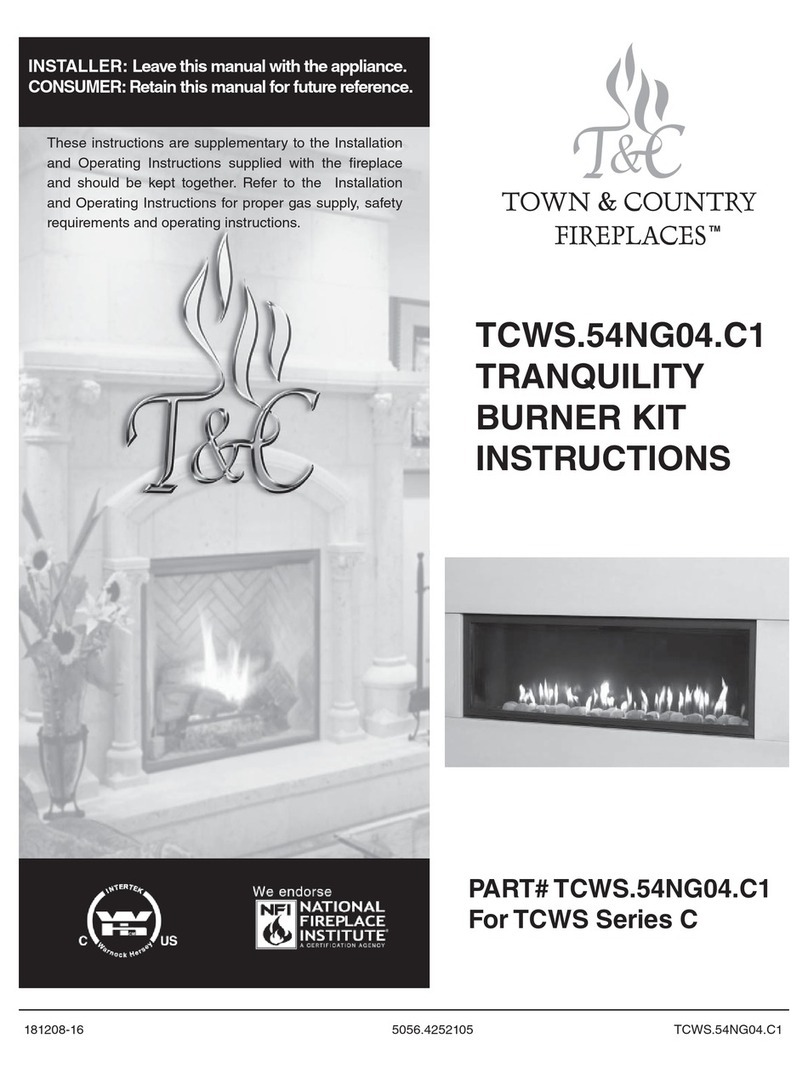 T&C TCWS.54NG04.C1 Instructions for use