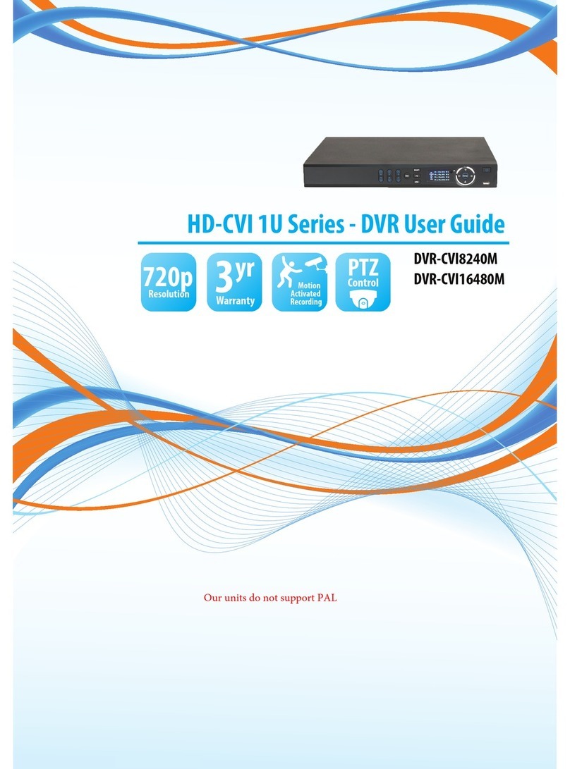 Security Camera King DVR-CVI8240M user guide