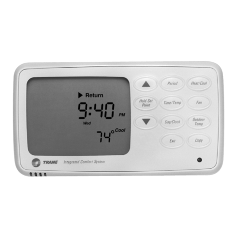 Trane ZUSTATALP510 Manual guide