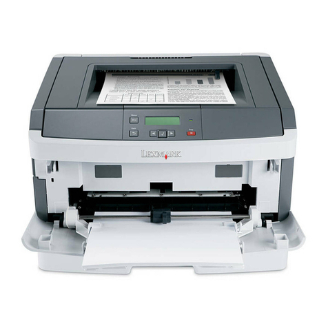 Lexmark E360D series User manual