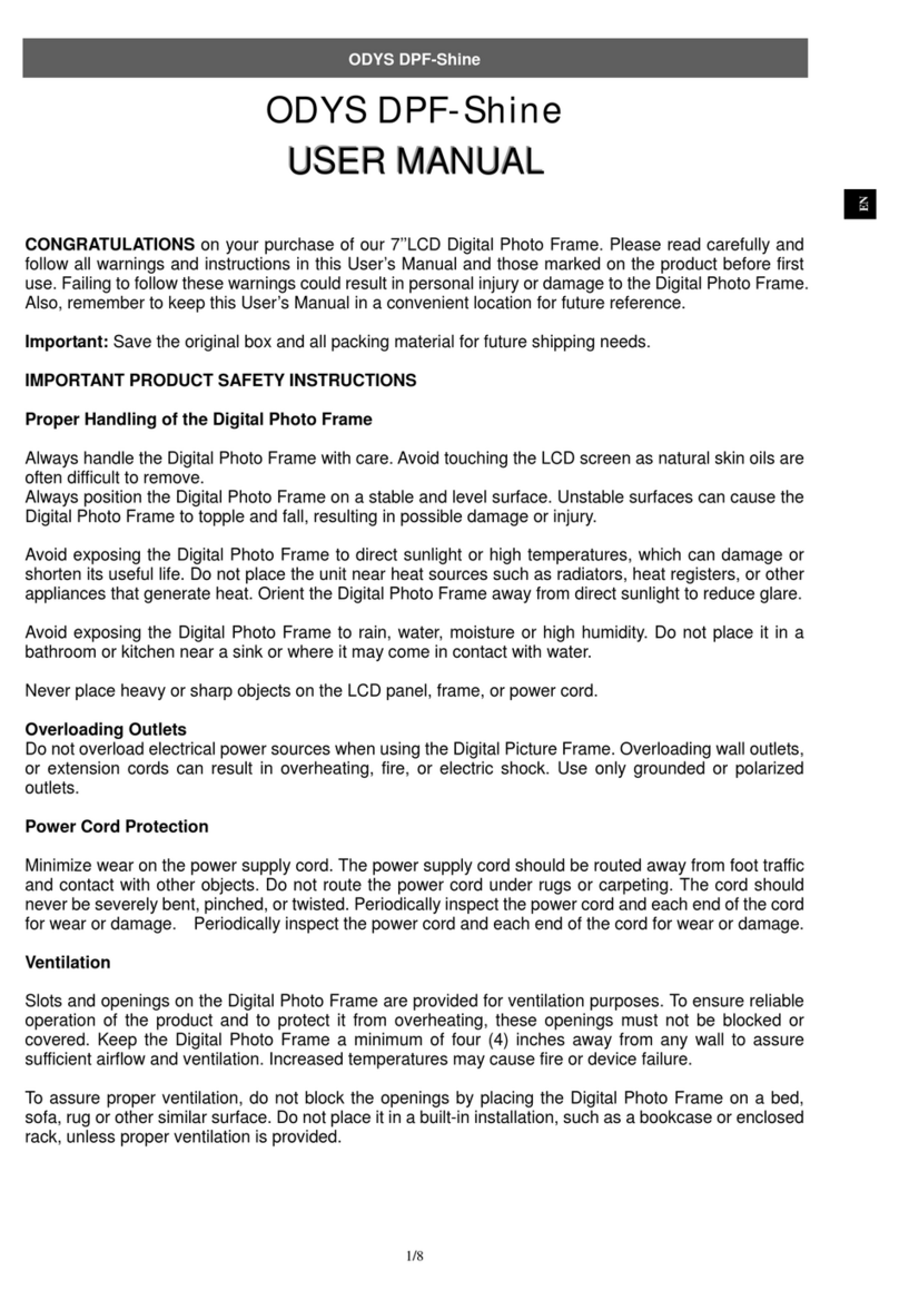Odys DPF-Shine user manual