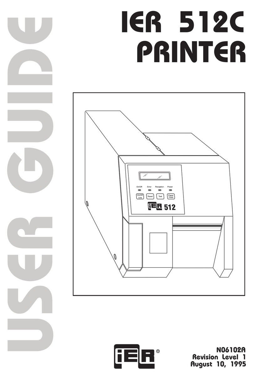 Ier 512C User manual