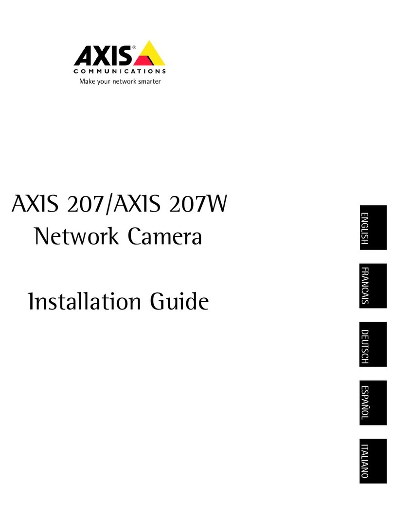 Axis AXIS 207 installation guide