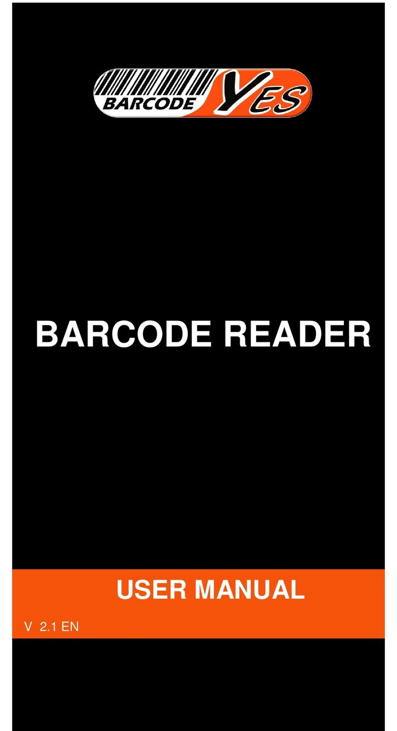 Bracodeyes BARCODE READER user manual