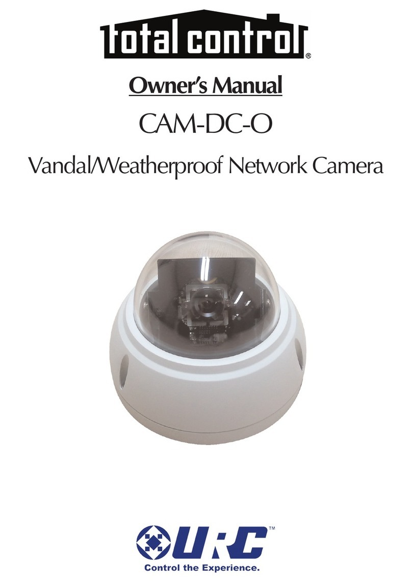 URC CAM-DC-O User manual