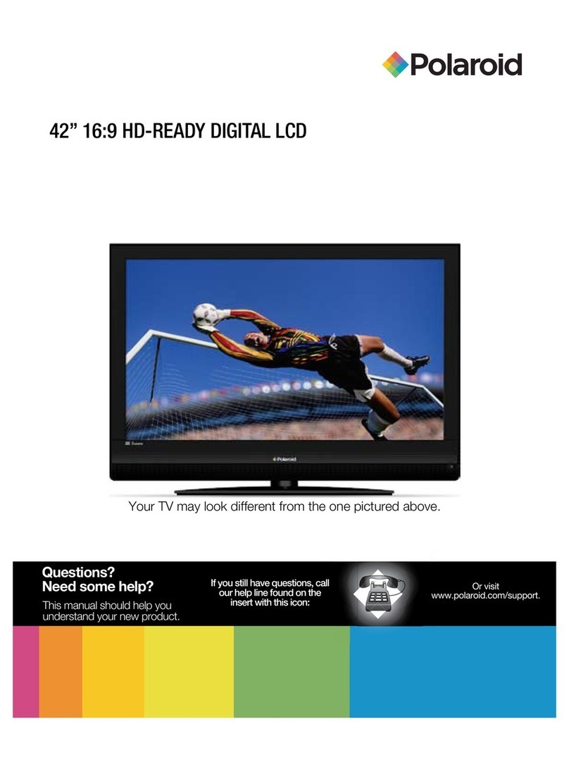 Polaroid TLU-44243B User manual