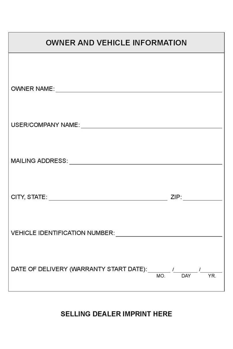 Sterling 360 Driver's and maintenance manual