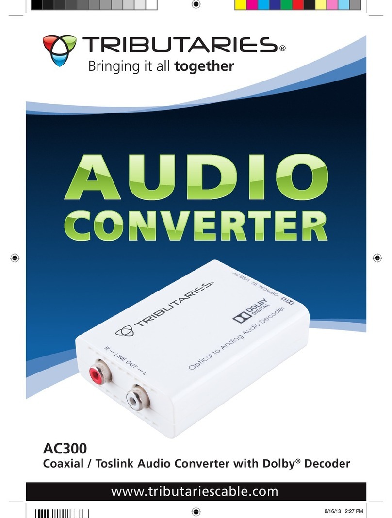 Tributaries AC300 user manual