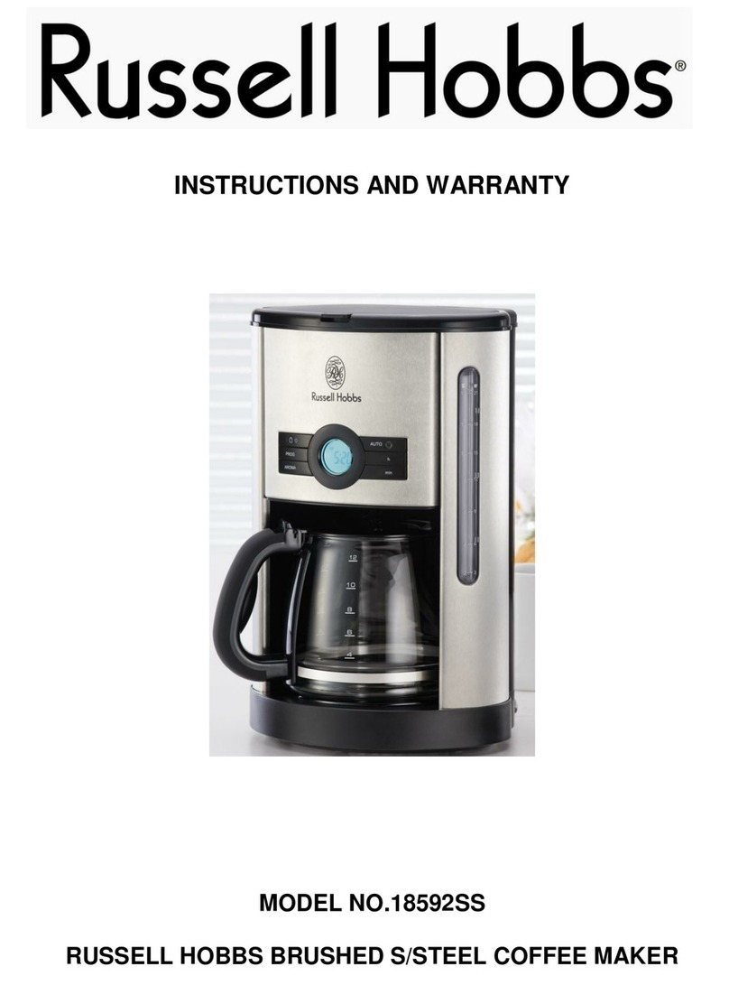 Russell Hobbs 18592SS Installation guide