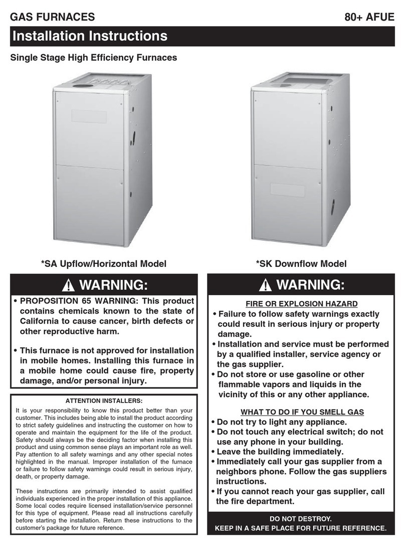 Nordyne 045C-23ASA installation instructions