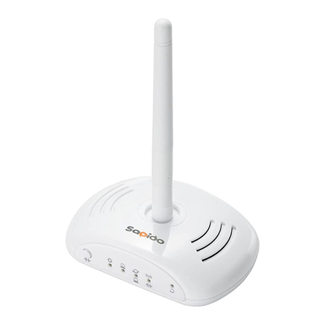 Sapido RB-1602G3 User manual