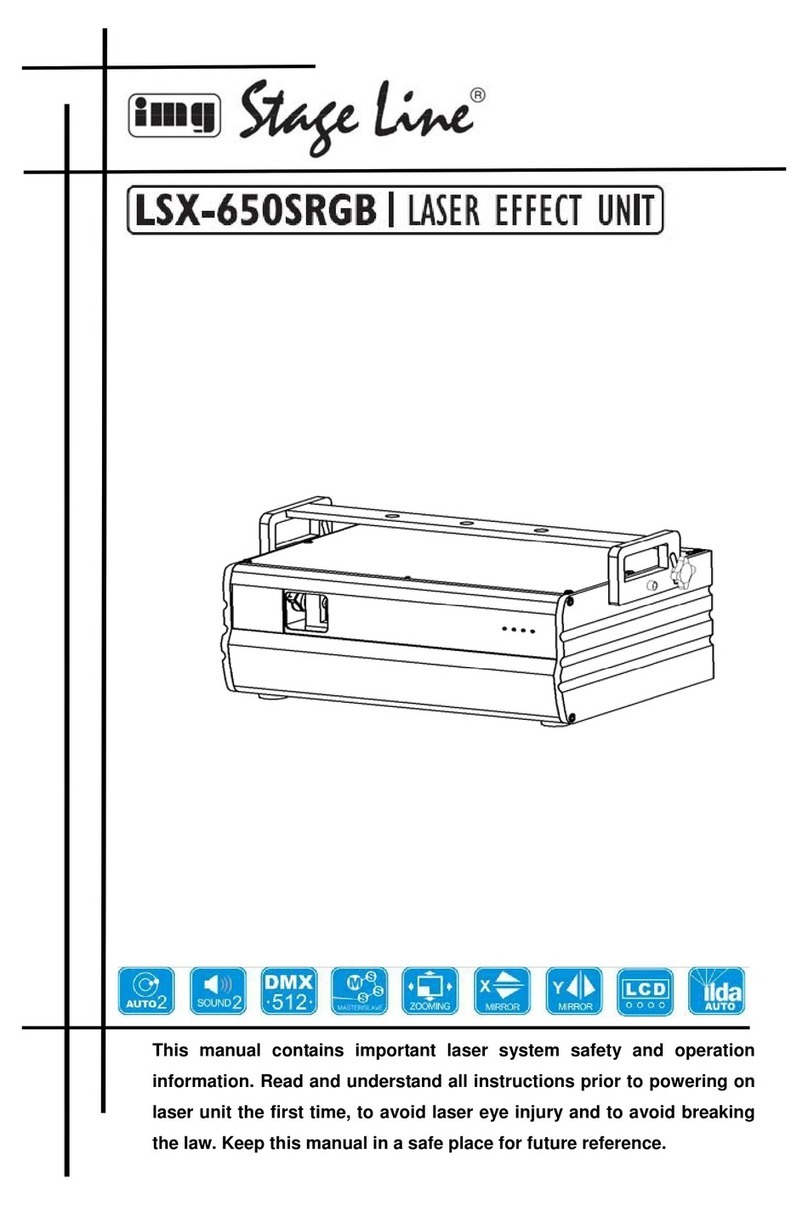 Stageline LSX-650SRGB user manual