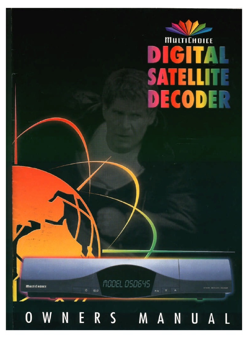 MultiChoice 50645 owner's manual