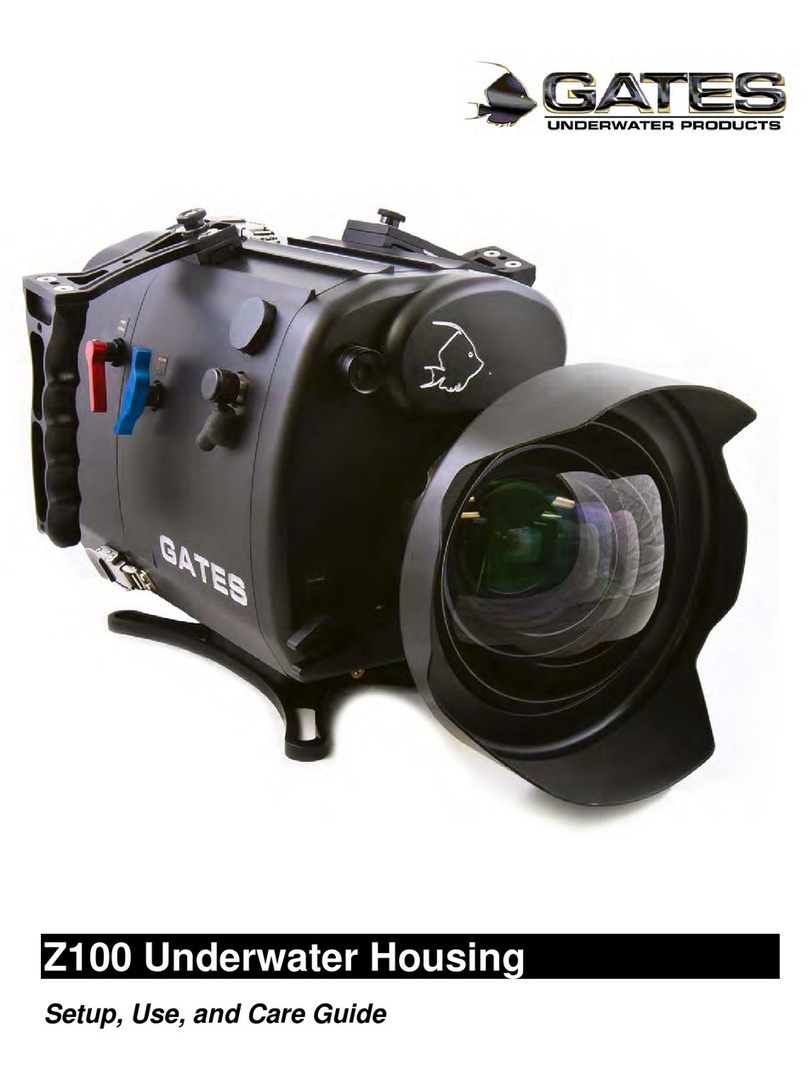 Gates Underwater Products Z100 Setup, use and care guide