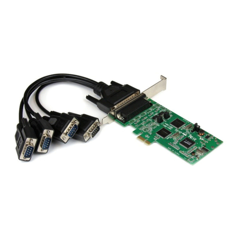StarTech.com PEX4S232485 User manual