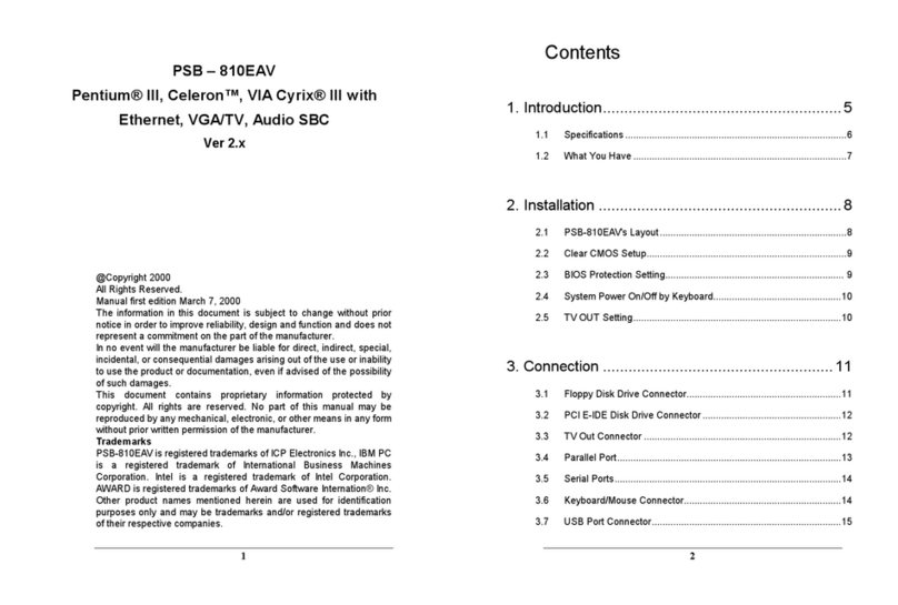 Vox Technologies PSB-810EAV user manual