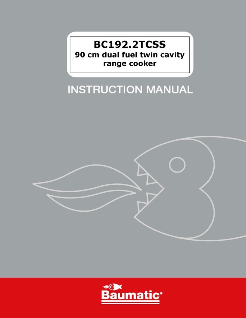 Baumatic BC192.2TCSS User manual