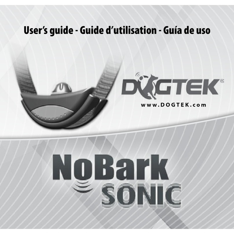 Dogtek Training collar user guide