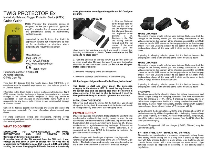 TWIG PROTECTOR Ex quick guide