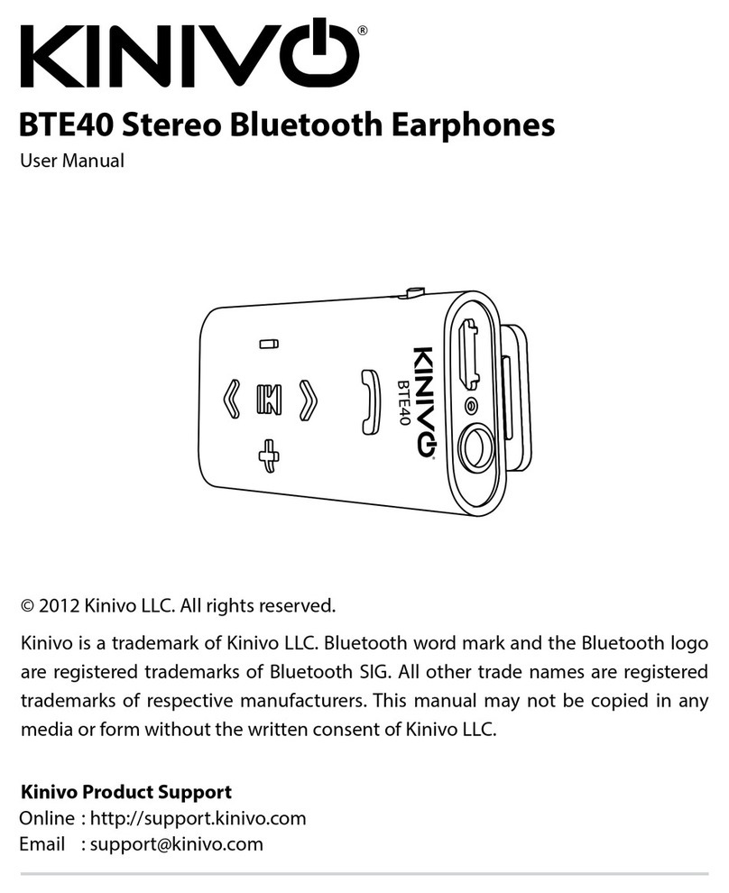 Kinivo BTE40 user manual