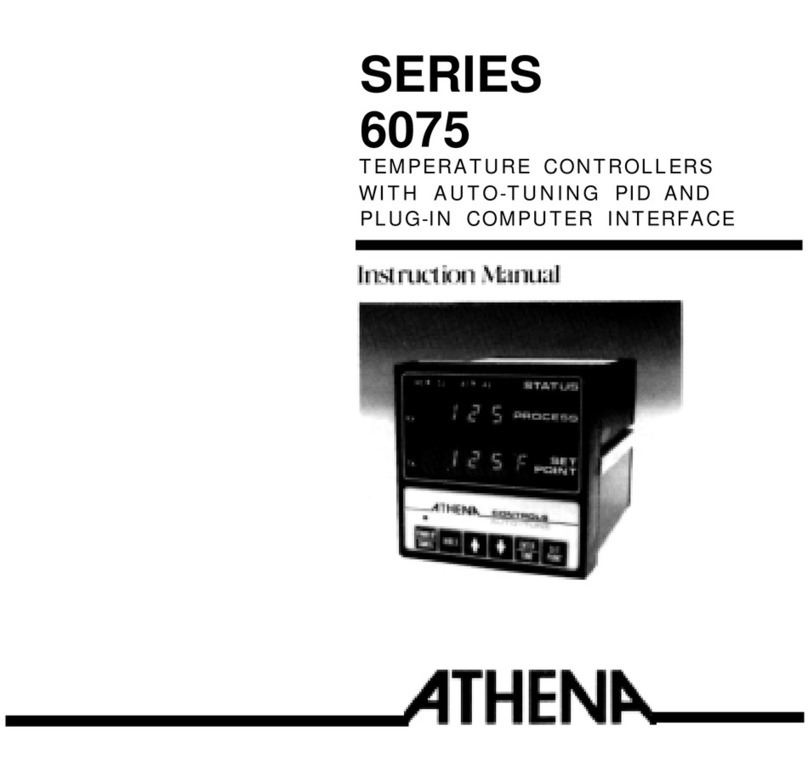 Athena 6075 series instruction manual
