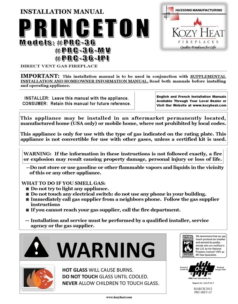 Princeton PRC-36 installation manual