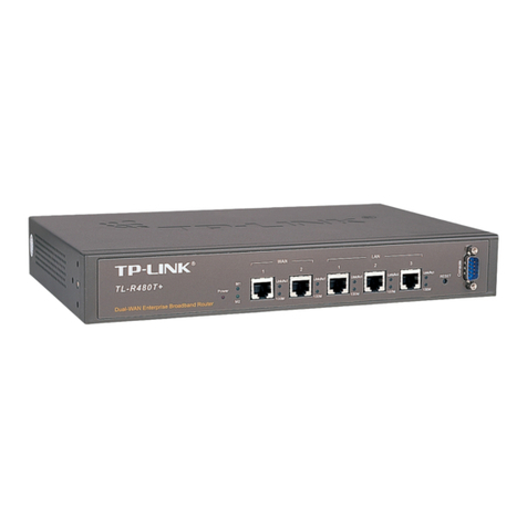 TP-Link SafeStream TL-R480T+ user guide