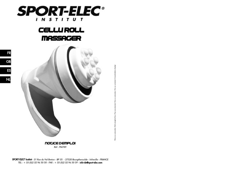 SPORT ELEC Cellu Roll user manual