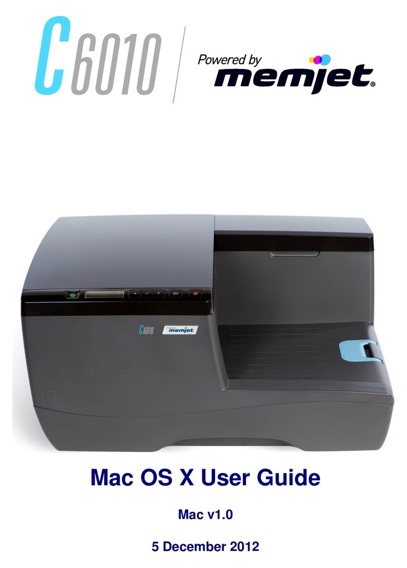 Memjet C6010 User manual