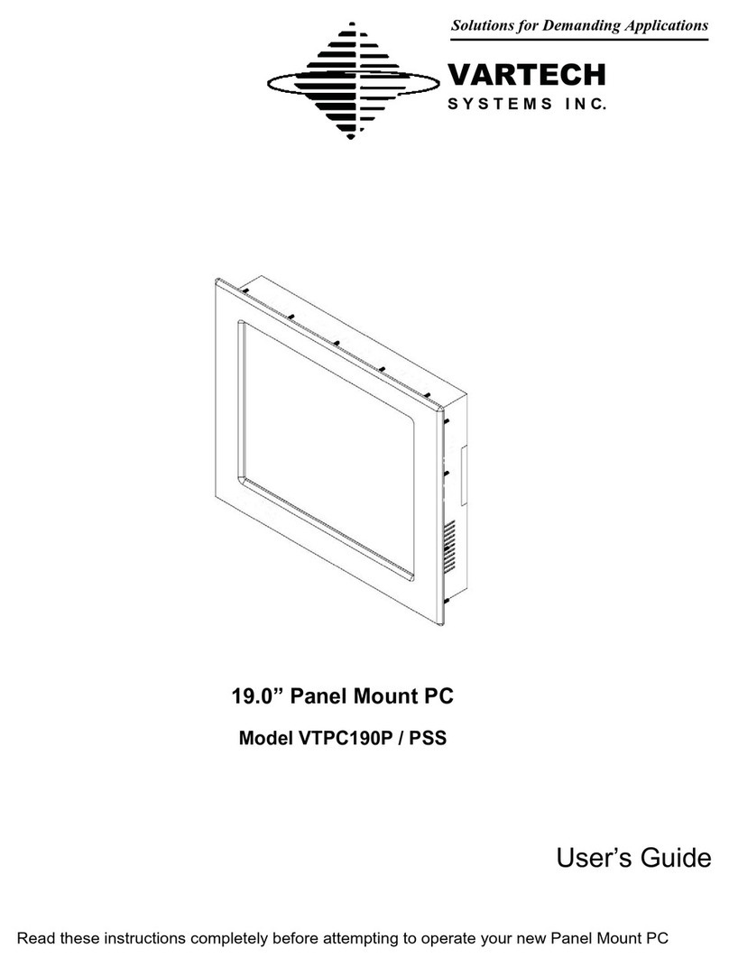 VarTech Systems VTPC190P user guide