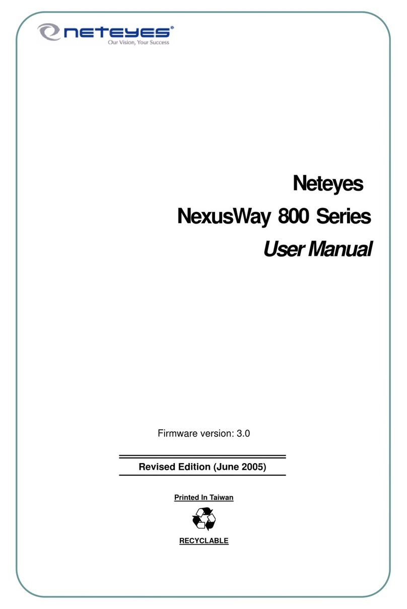 Neteyes NexusWay 800 Series user manual