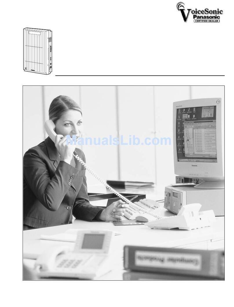 Panasonic KX-TVS120 User manual