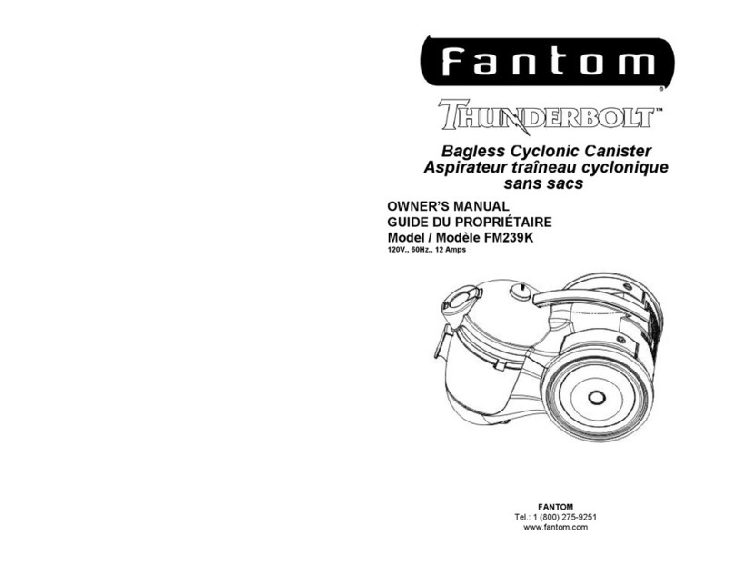 Fantom Thunderbolt FM239K User manual