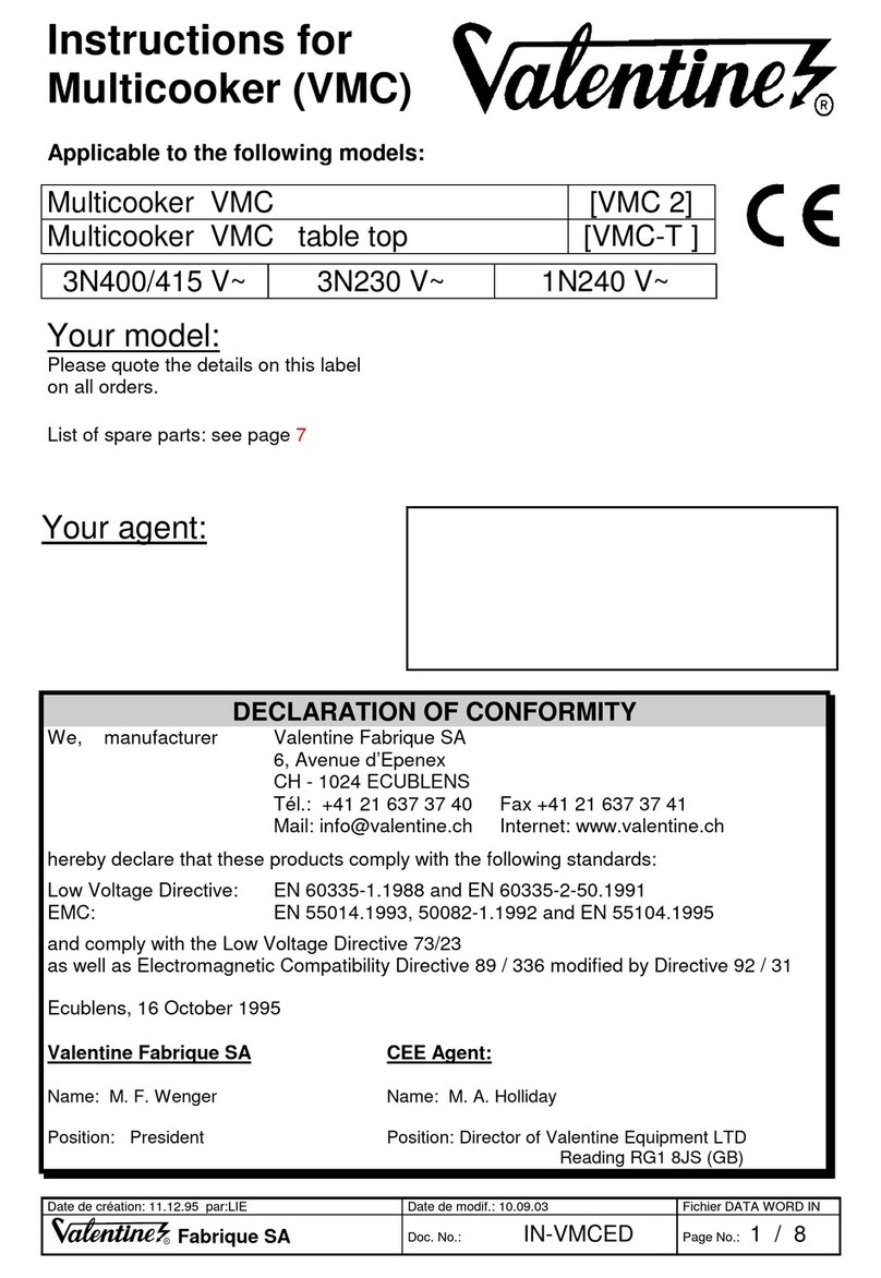 Valentine VMC-2 instructions