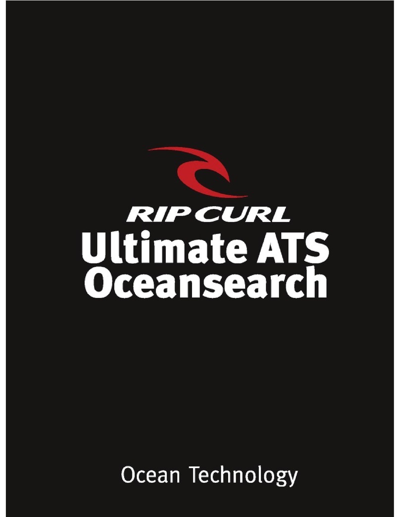 Rip curl ATS Oceansearch User manual