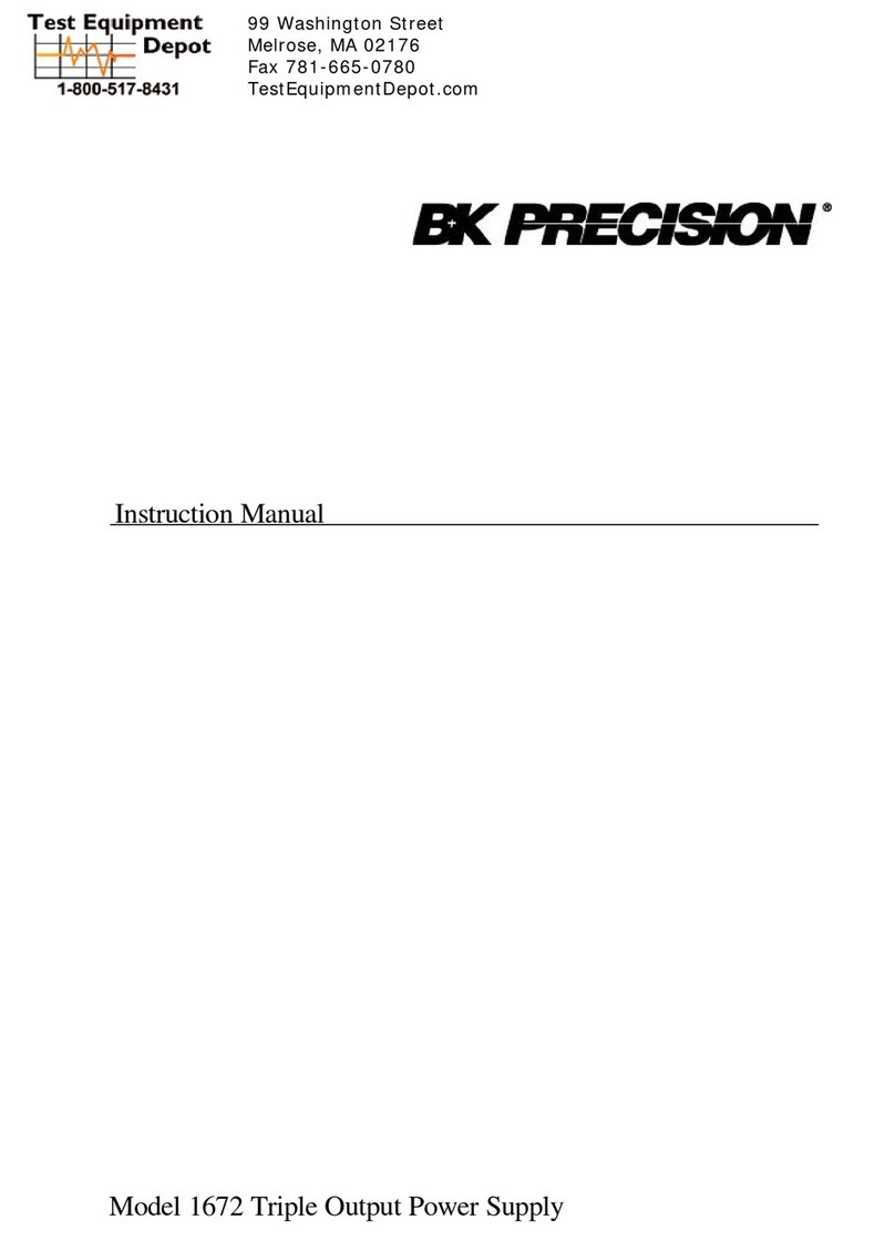 B+K precision 1672 installation manual