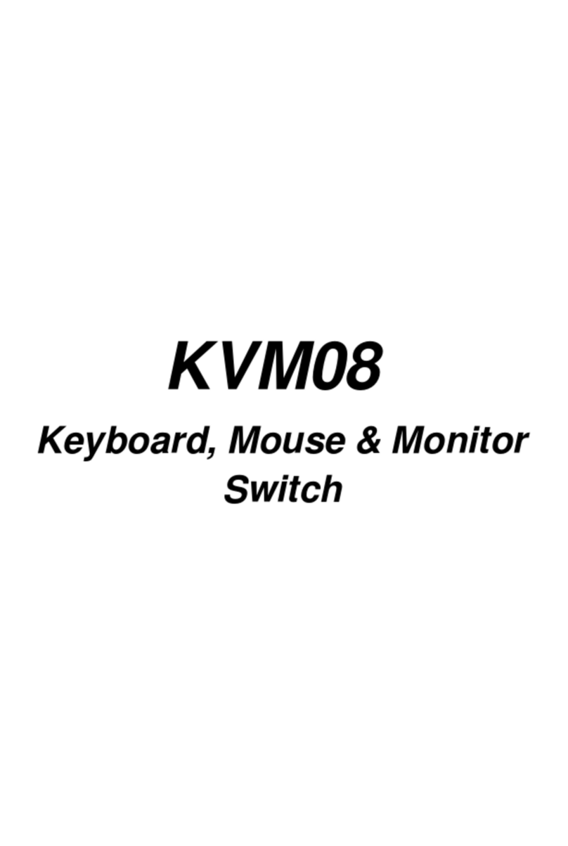 Vox Technologies KVM08 user manual Vox Technologies KVM08 user manual