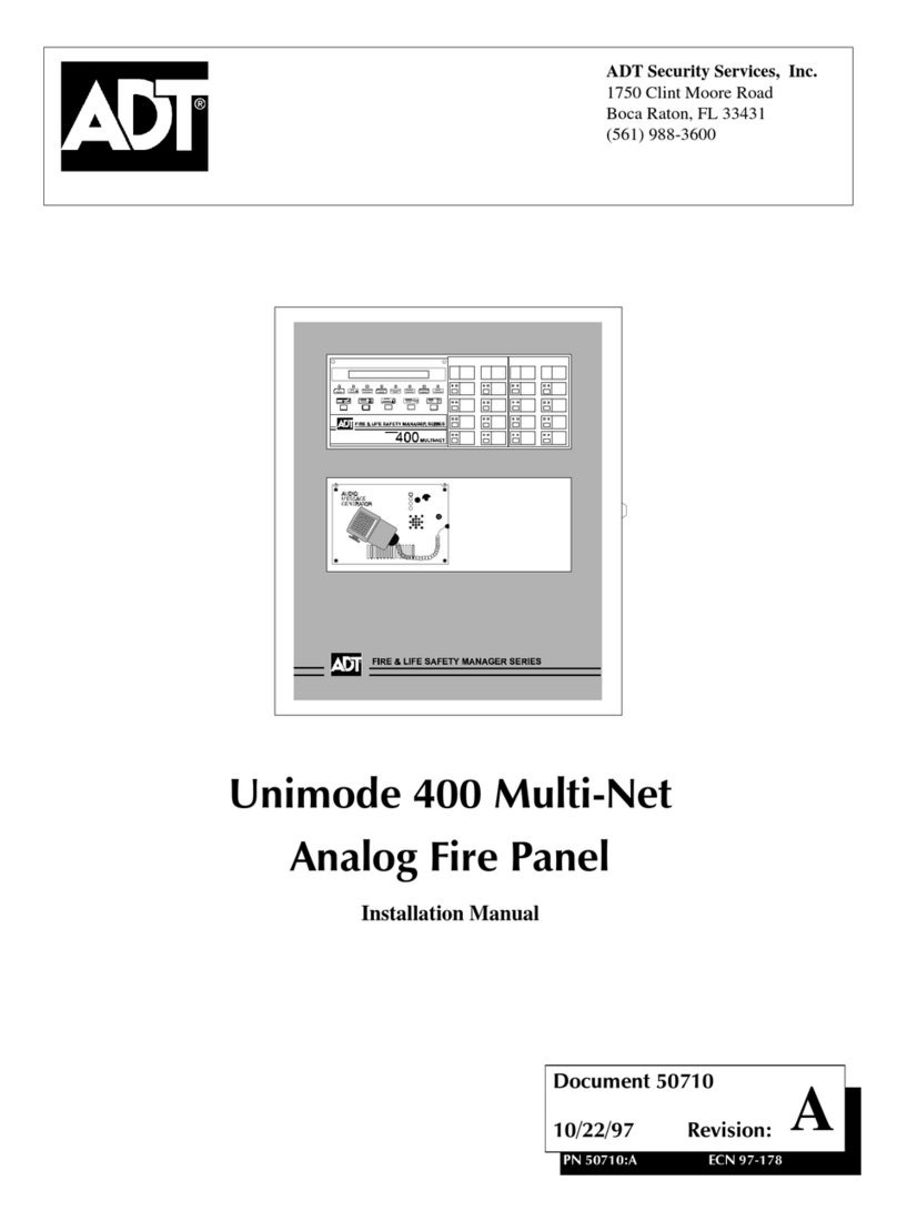 ADT Unimode 400 Multi-Net installation manual ADT Unimode 400 Multi-Net installation manual