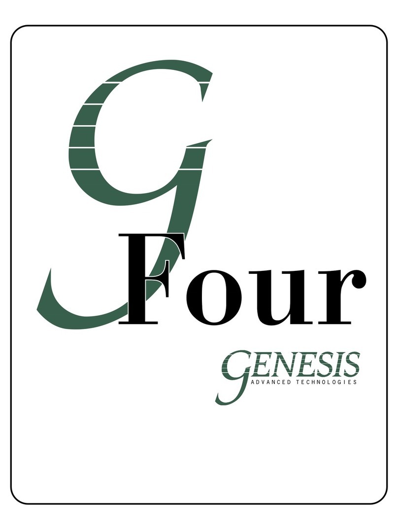Genesis G4 Owners manual and set-up guide