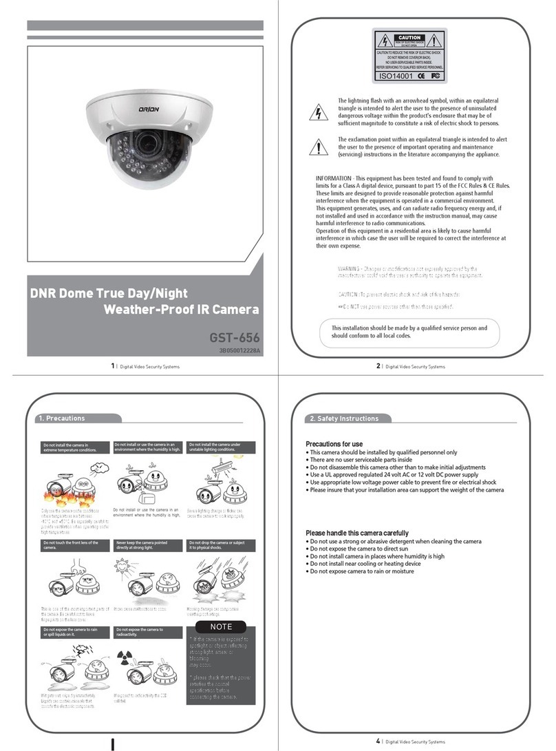 Orion GST-656 User manual